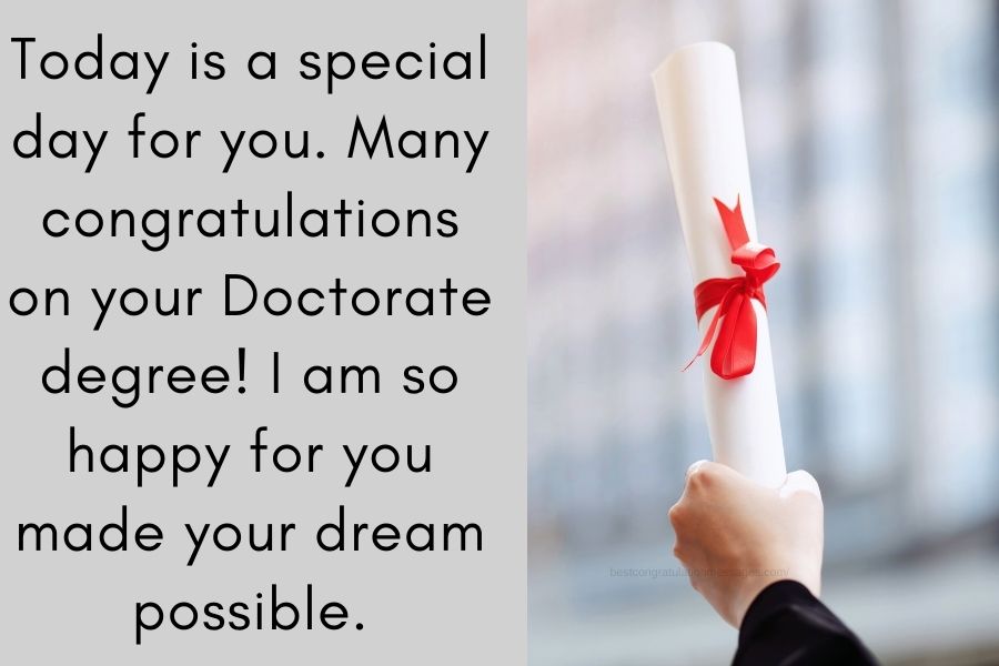 How Do You Congratulate A Medical School Graduate