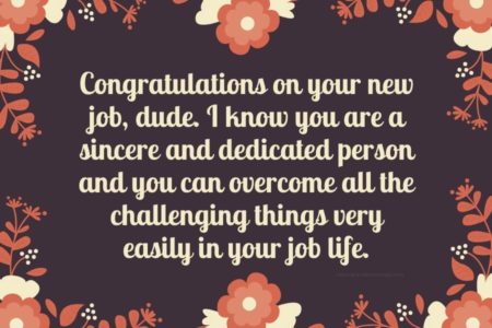 Congratulations Messages For A New Job - Best Congratulation Messages