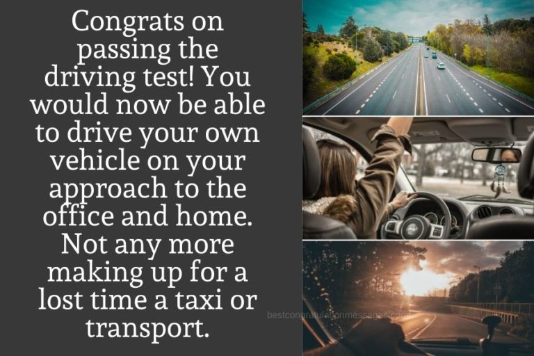 Congratulation Messages On Passing Driving Test Best Congratulation Messages 