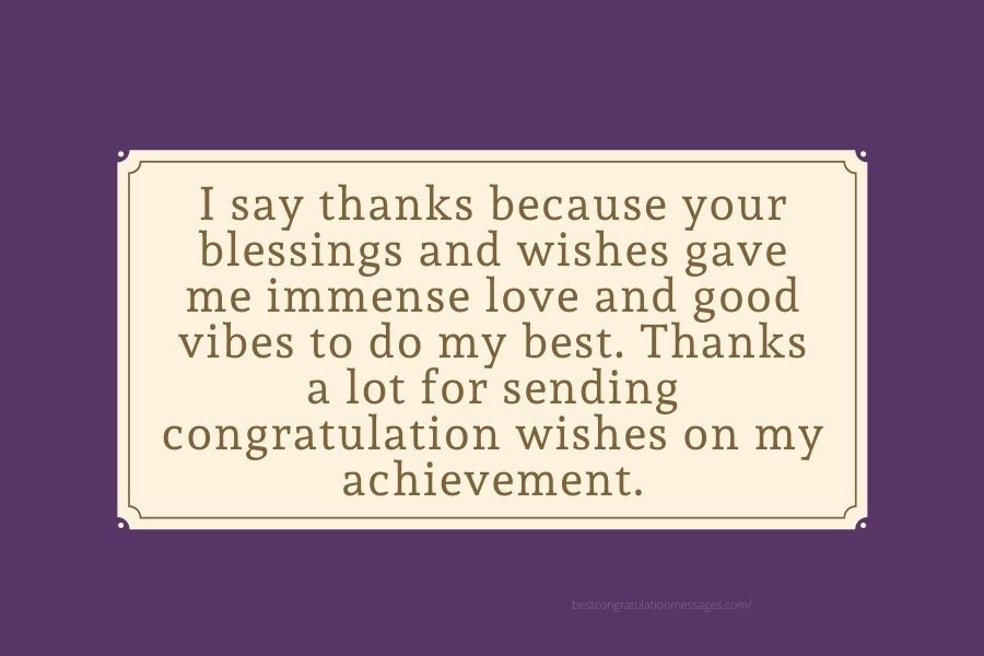 How To Respond To Congratulation Messages Best Congratulation Messages