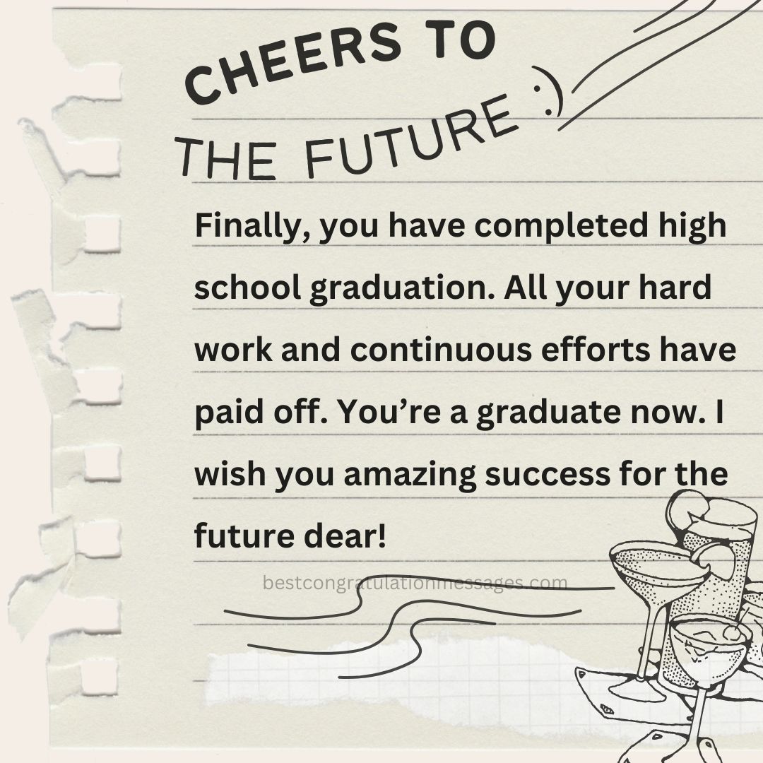 Congratulation messages for high school graduate - Best Congratulation ...