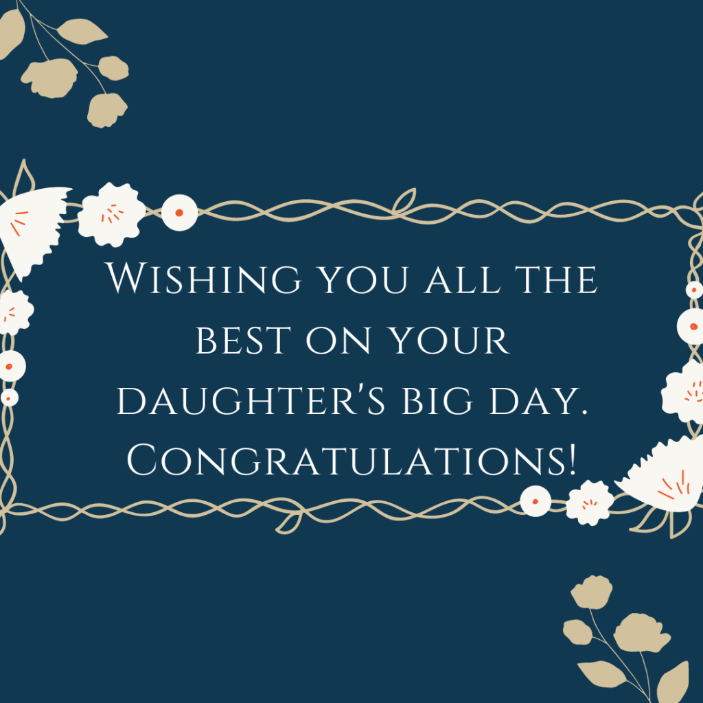 thumbnail image 2 of Personalised Wedding Day Congratulations Card – Handmade, Floral, Green & Pink 2 of 6
