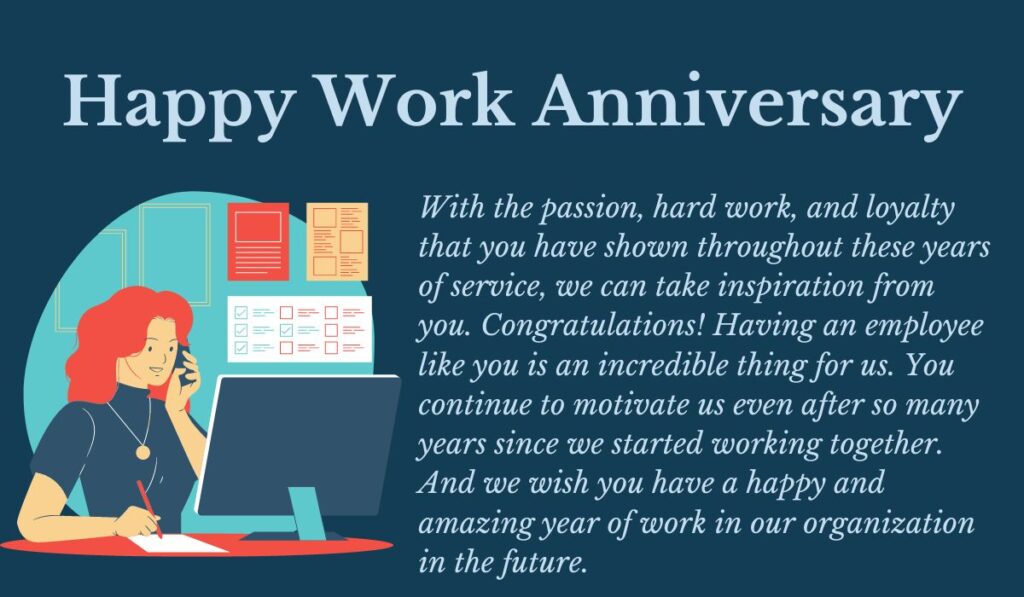 Happy Work Anniversary